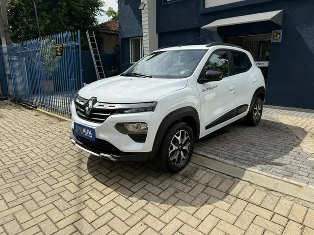 Carro Renault Kwid 2024 Outsider 1.0 12v SCe (Flex)