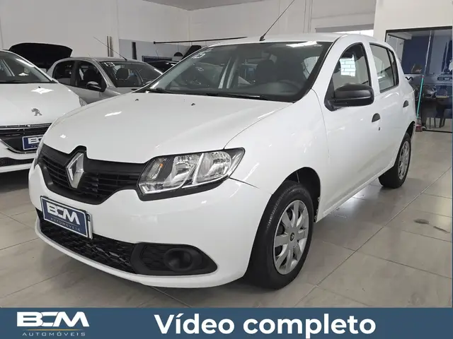 Carro Renault Sandero 2016 Authentique Hi-Power 1.0 16V (Flex)