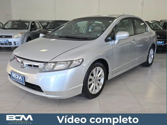 Carro Honda Civic 2008 Sedan LXS 1.8