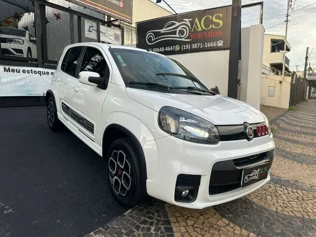 Carro Fiat Uno 2016 Sporting 1.4 8V (Flex) 4p