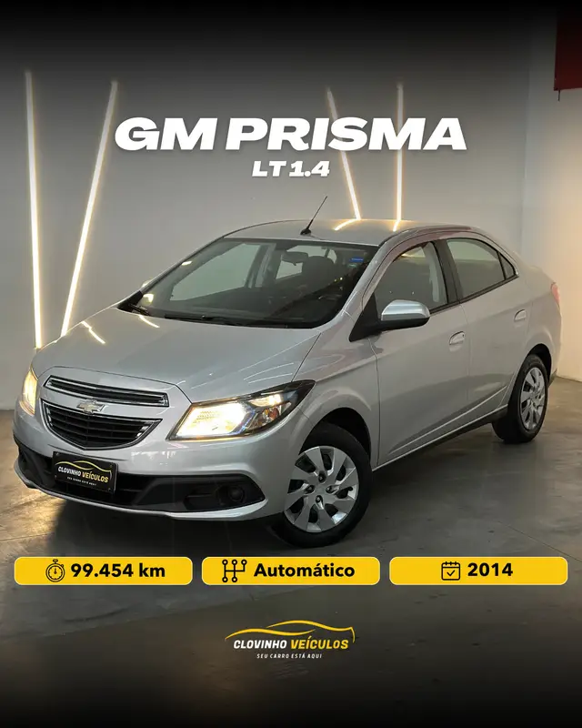 Carro Chevrolet Prisma 2014 1.4 LT SPE/4 (Aut)