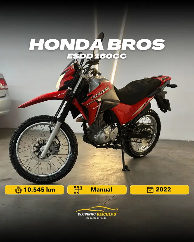 Moto Honda NXR 160 2022 Bros ESDD