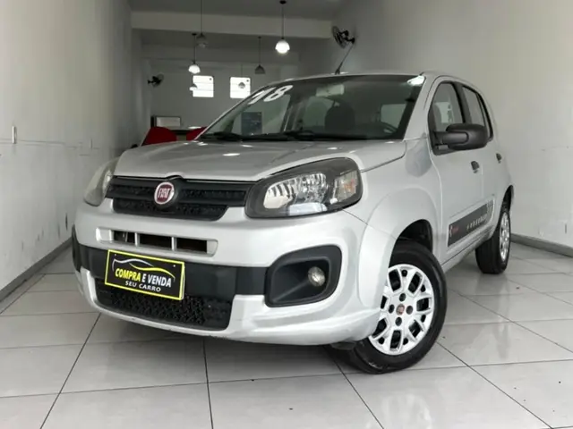 Carro Fiat Uno 2018 Drive 1.0 Firefly (Flex)