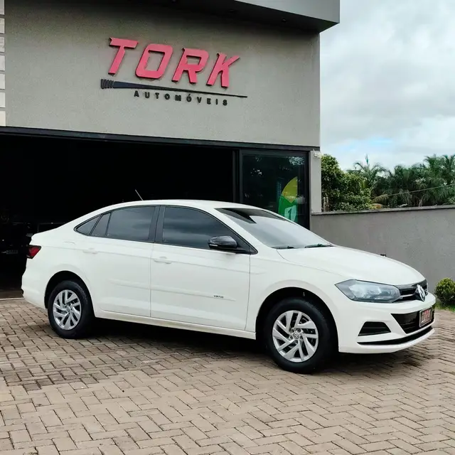 Carro Volkswagen Virtus 2020 1.6 Sense 16V (Flex) (Aut) (PCD)