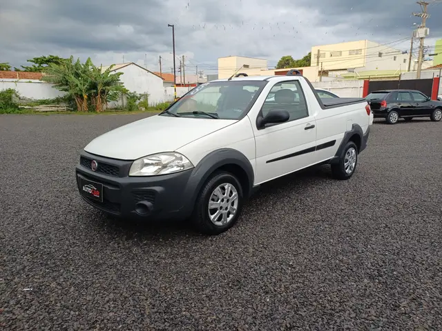 Carro Fiat Strada 2018 Hard Working 1.4 (Flex) (Cabine Simples)