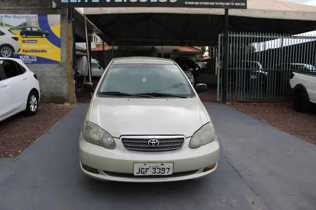 Carro Toyota Corolla 2003 Sedan XLi 1.6 16V