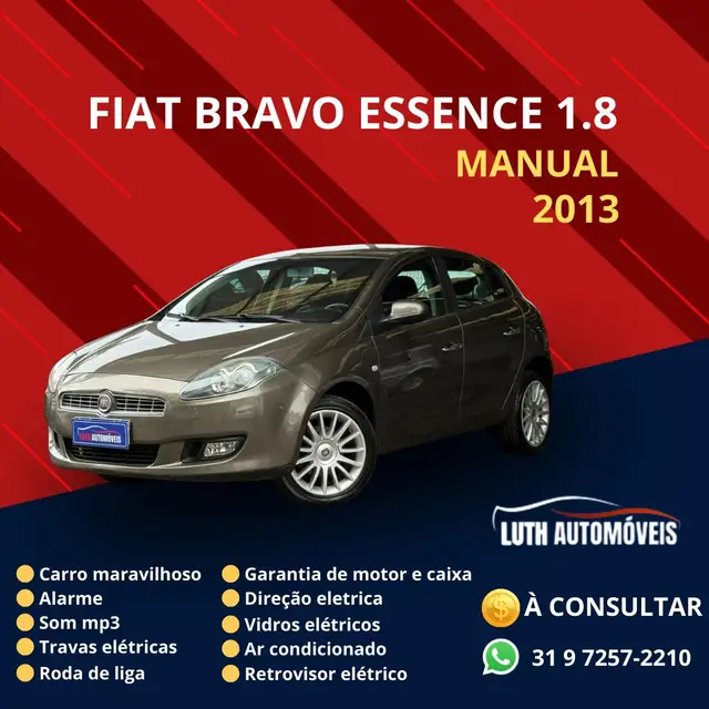 Carro Fiat Bravo 2013 Essence 1.8 16V (Flex)