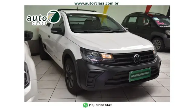 Carro Volkswagen Saveiro 2024 Robust CS 1.6