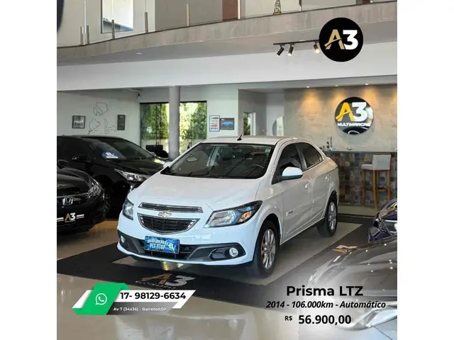 Carro Chevrolet Prisma 2014 1.4 LTZ SPE/4 (Aut)