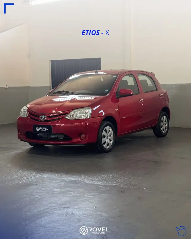 Carro Toyota Etios 2017 X 1.3 (Flex)