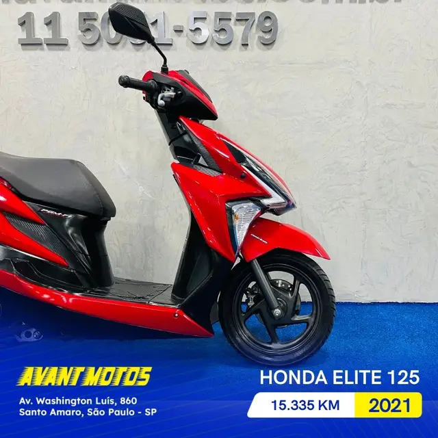 Moto Honda Elite 125 2021 CBS