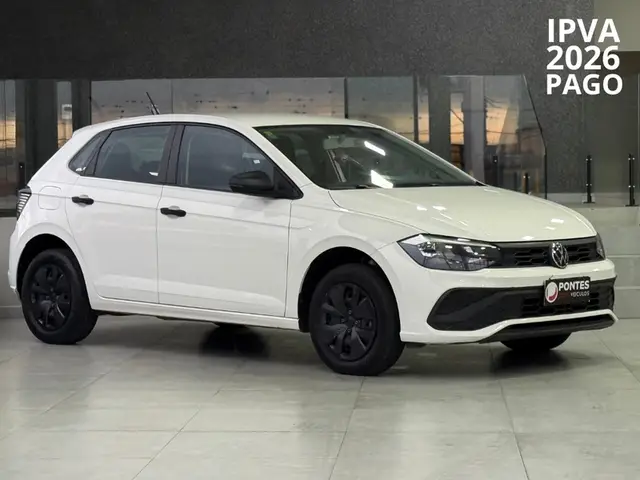 Carro Volkswagen Polo 2024 Track 1.0 Flex 12V 5p