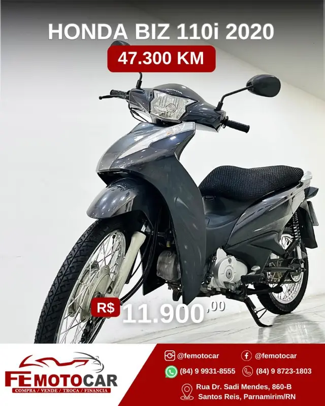 Moto Honda Biz 110i 2020 110i