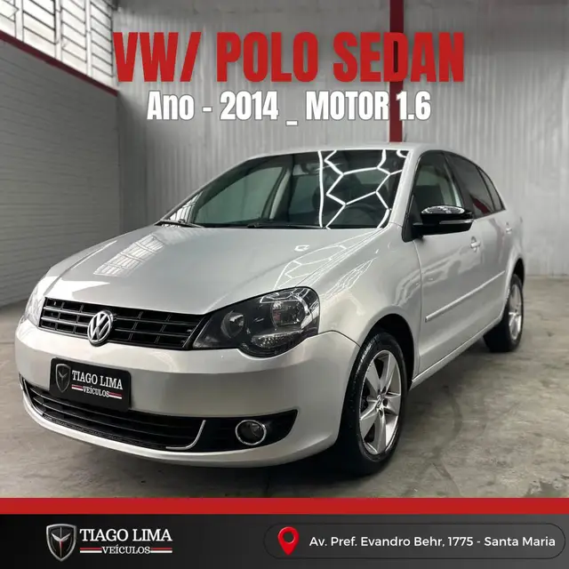Carro Volkswagen Polo Sedan 2014 1.6 8V (Flex)