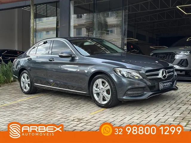 Carro Mercedes-Benz C 180  2015 1.6 CGI Turbo