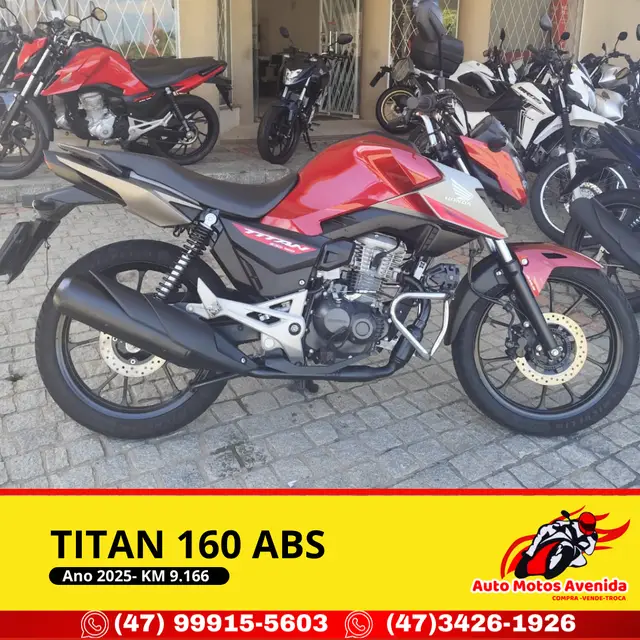Moto Honda CG 160 2025 Titan
