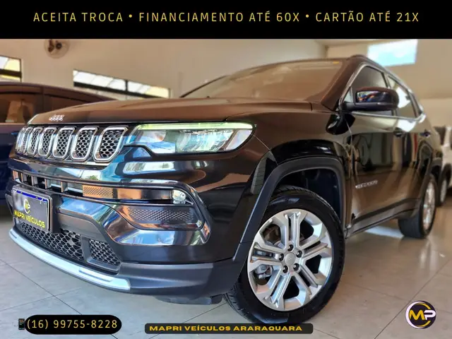 Carro Jeep Compass 2022 Longitude 1.3 T270 (Aut) (Flex)