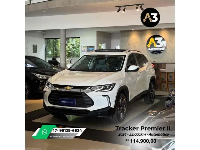 Carro Chevrolet Tracker 2024 LTZ 1.0 Turbo (Aut.)