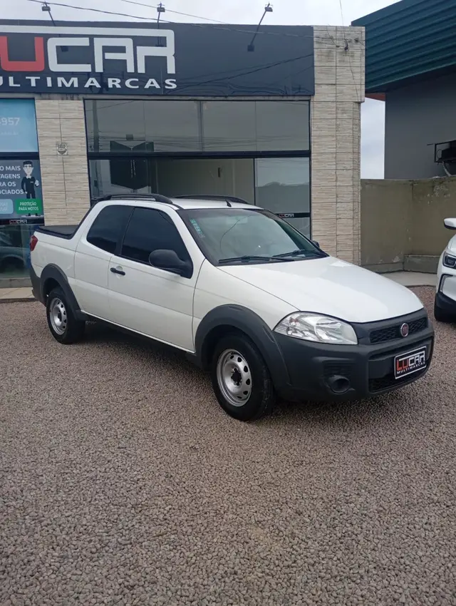 Carro Fiat Strada 2016 Working 1.4 (Flex) (Cabine Dupla)