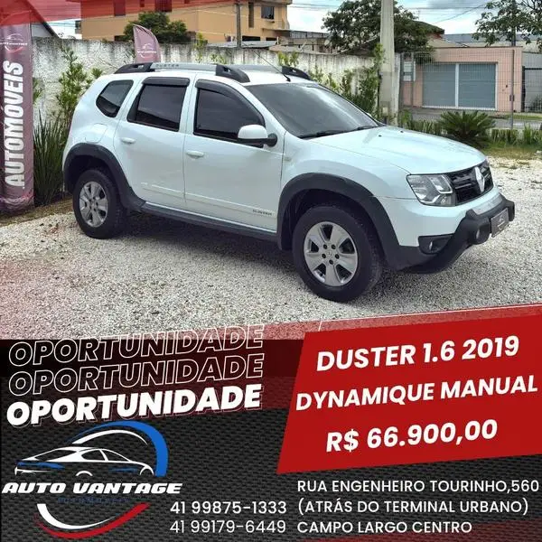 Carro Renault Duster 2019 1.6 16V Dynamique (Flex)