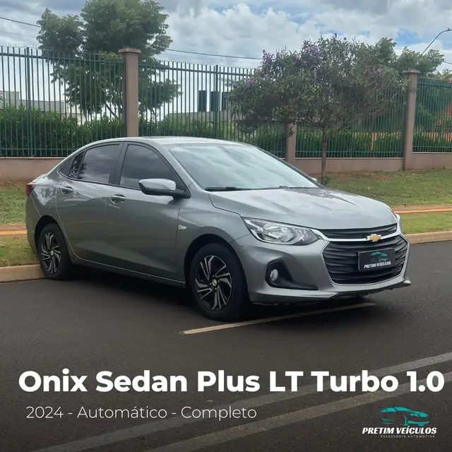 Carro Chevrolet Onix Plus 2024 LT 1.0 Turbo AT