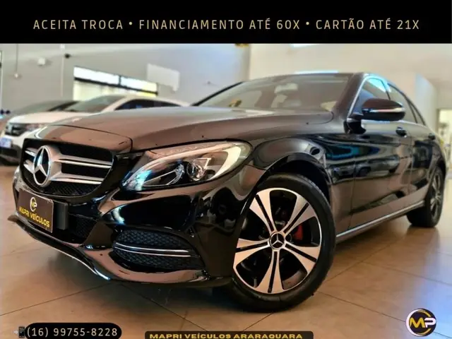Carro Mercedes-Benz Classe C 2015 C 180 1.6 CGI