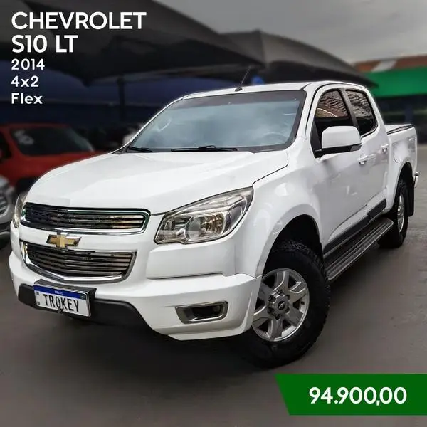 Carro Chevrolet S10 Cabine Dupla 2014 S10 2.4 LT 4x2 (Cab Dupla) (Flex)