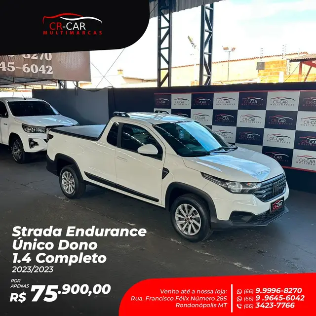 Carro Fiat Strada 2023 Endurance 1.4 Cabine Plus (Flex)