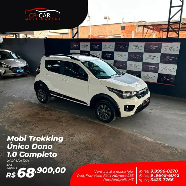 Carro Fiat Mobi 2025 Trekking 1.0