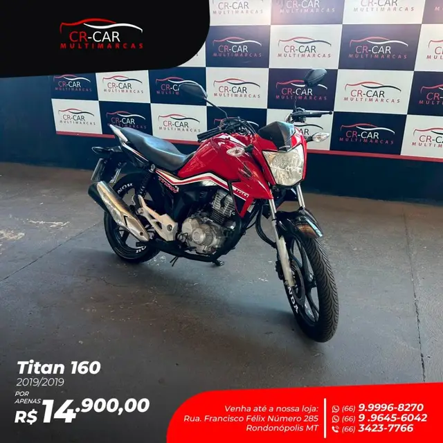 Moto Honda CG 160 2019 Titan 25TH ANNIVERSARY