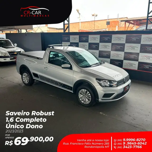 Carro Volkswagen Saveiro 2023 Robust 1.6 MSI CS (Flex)