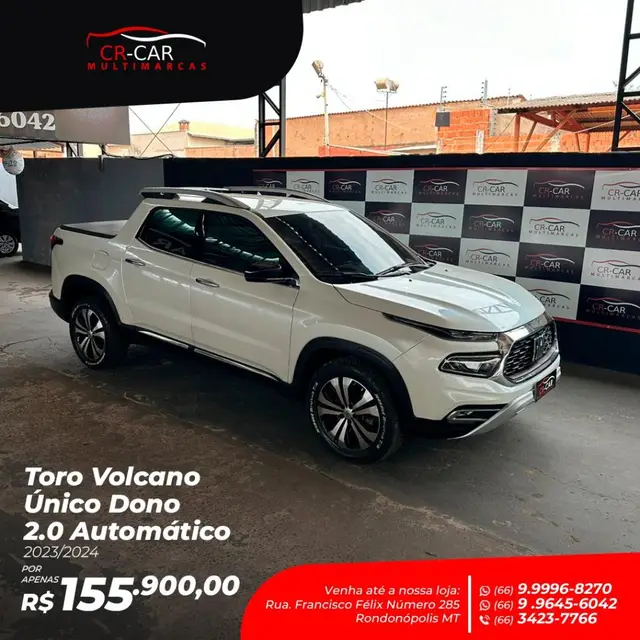 Carro Fiat Toro 2024 Volcano 2.0