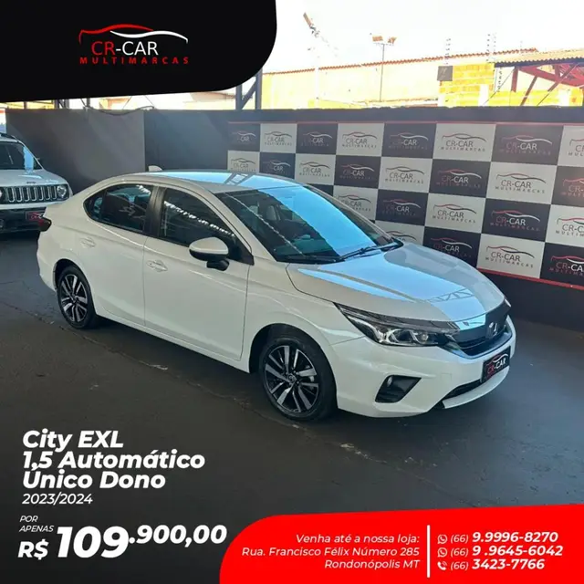 Carro Honda City 2024 EXL 1.5 (Aut.)