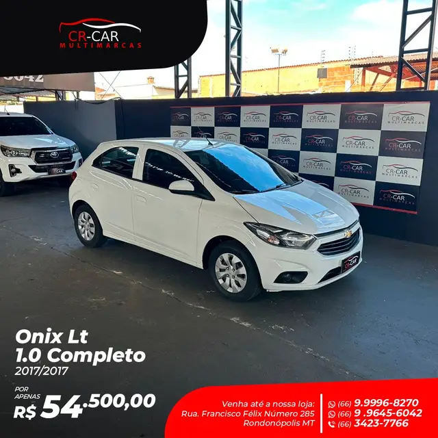 Carro Chevrolet Onix 2017 1.0 LT SPE/4