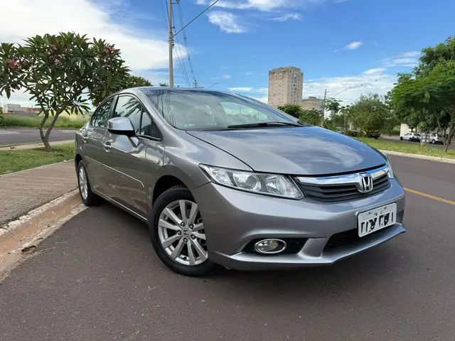 Carro Honda Civic 2014 New  LXS 1.8 16V i-VTEC (Aut) (Flex)