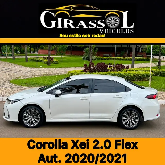 Carro Toyota Corolla 2021 2.0 XEi Multi-Drive S (Flex)