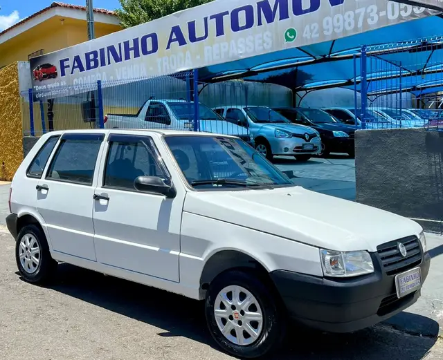 Carro Fiat Uno Mille 2008 Fire 1.0 (Flex)