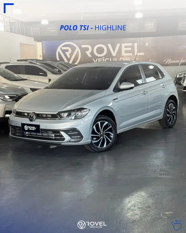 Carro Volkswagen Polo 2024 Highline TSI 1.0 Flex 12V Aut.