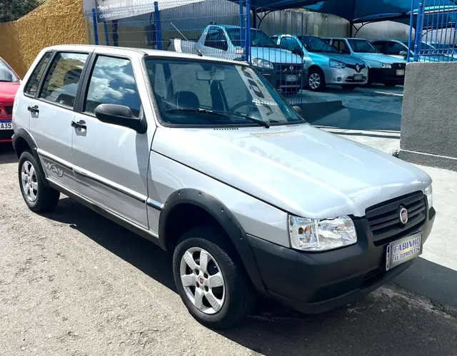 Carro Fiat Uno Mille 2009 Fire Economy Way 1.0 (Flex) 4p