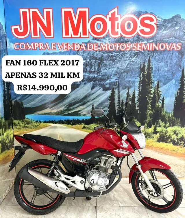 Moto Honda CG 160 2017 Fan