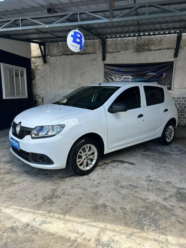 Carro Renault Sandero 2019 Authentique 1.0 12V SCe (Flex)