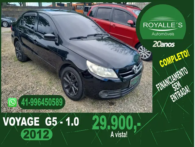 Carro Volkswagen Voyage 2012 1.0 Total Flex