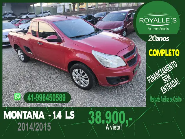 Carro Chevrolet Montana 2015 LS 1.4 (Flex)