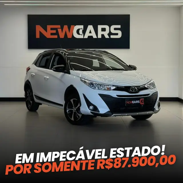 Carro Toyota Yaris 2020 1.5 X-Way Connect CVT (Flex)