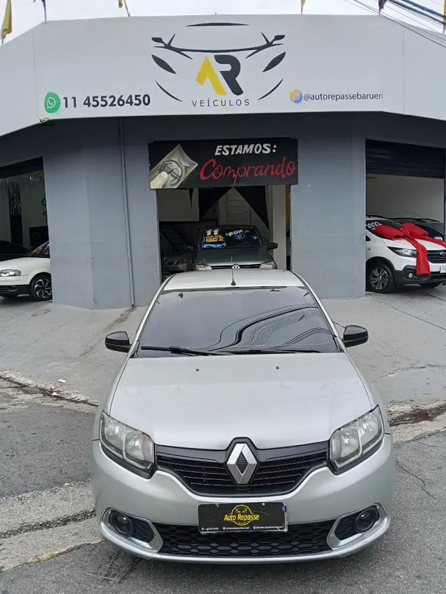 Carro Renault Sandero 2019 Authentique 1.0 12V SCe (Flex)