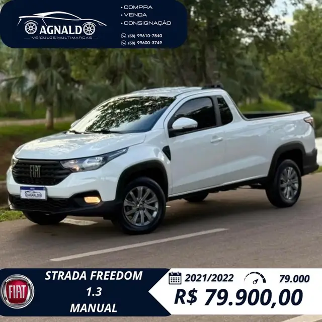 Carro Fiat Strada 2022 Freedom 1.3 CS Plus (Flex)