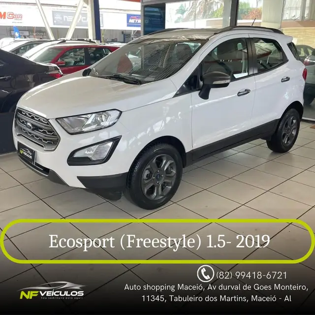 Carro Ford EcoSport 2019 Freestyle 1.5 (Flex)