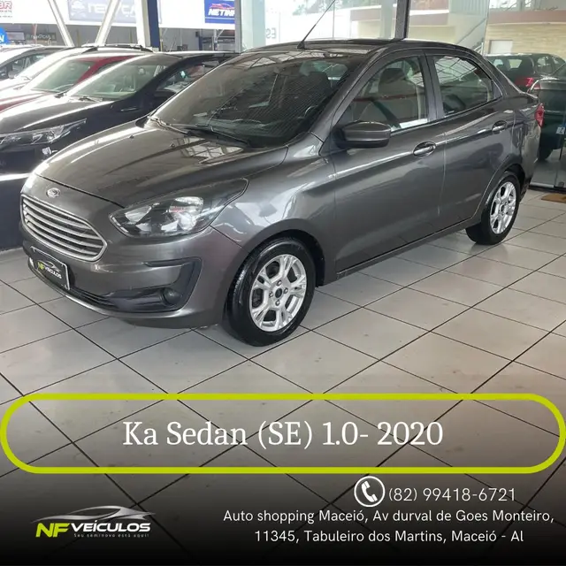 Carro Ford Ka Sedan 2020 SE Plus 1.0 (Flex)