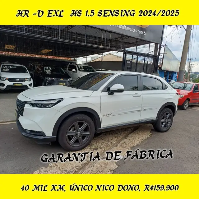 Carro Honda HR-V 2025 EXL 1.5 I-VTEC CVT