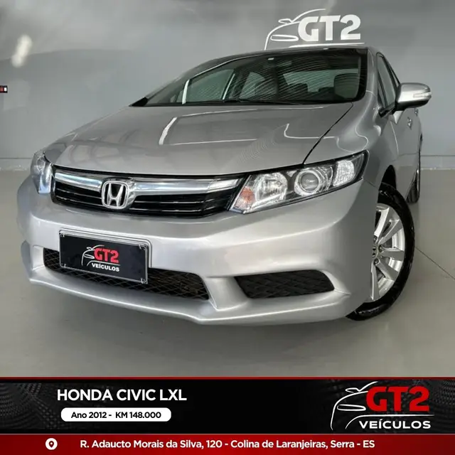Carro Honda Civic 2012 New  LXL 1.8 16V i-VTEC (Flex)